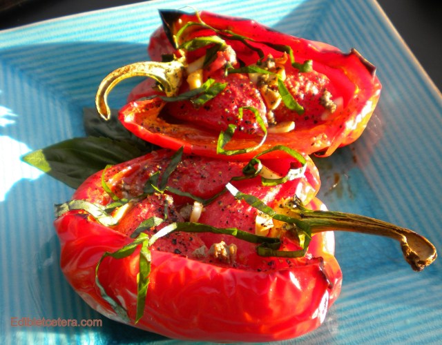 Blog Oven roasted Mediterranean peppers 014