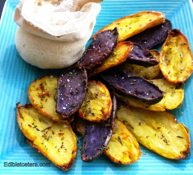 BLOG twice baked crispy fingerlings with rosemary & seasalt