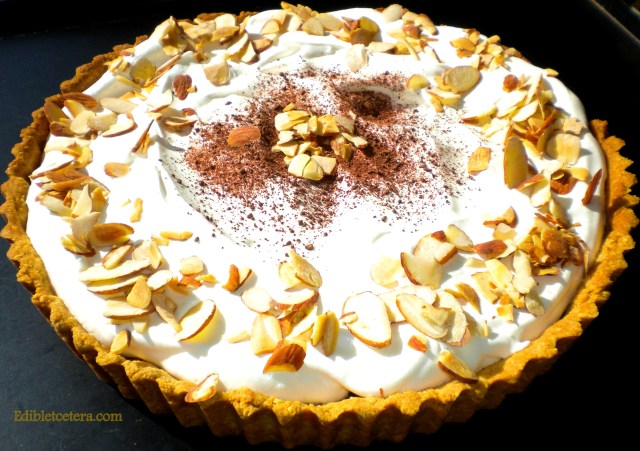 Chocolate Pie with an Almond Crust