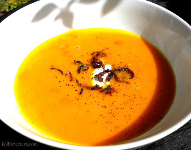 Oven Roasted Butternut Squash Soup