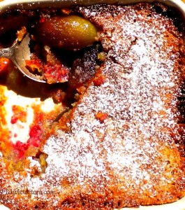 BLOG Fig and raspberry almond pudding 008