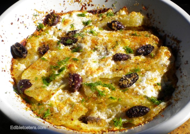 BLOG Fennel & Black Olive gratin 002