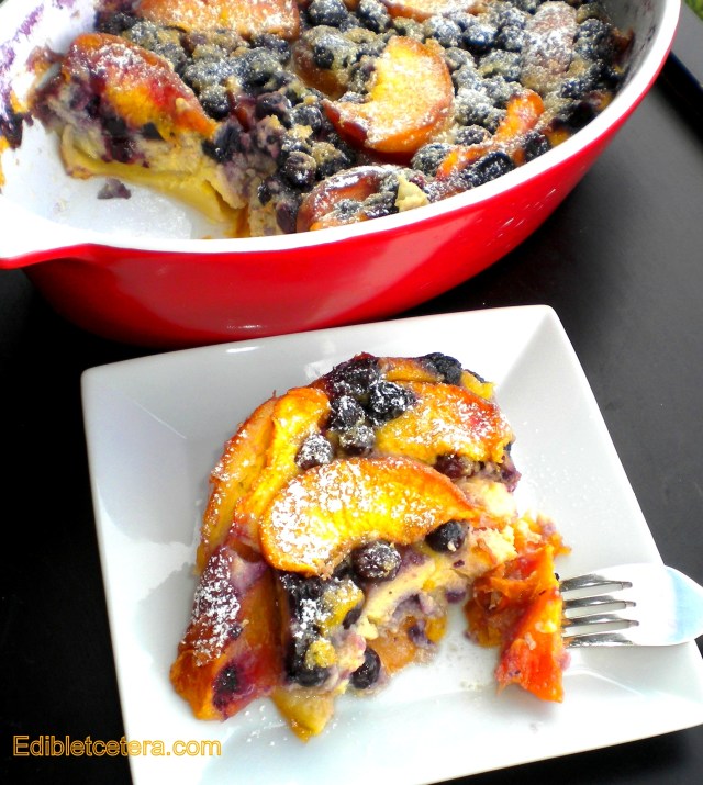 Peach & Blueberry 'Flaugnarde'