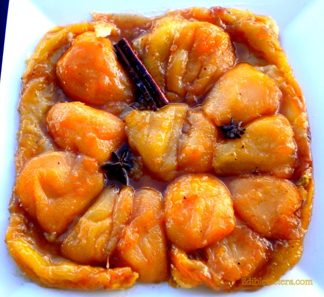 Spiced Pear Tarte Tatin 