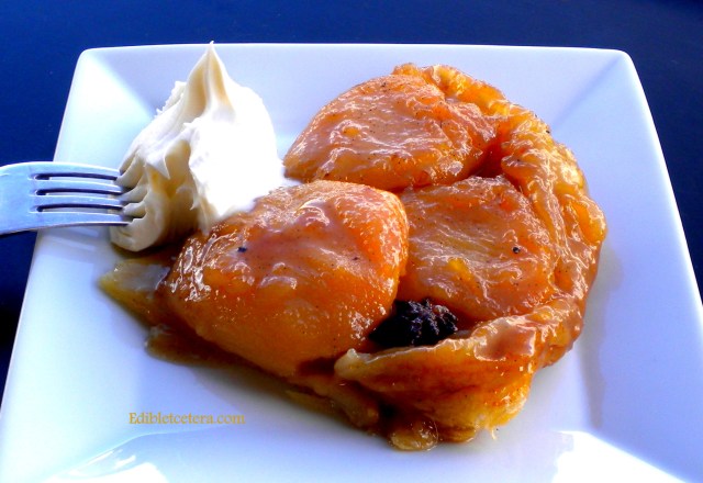 Spiced Pear Tarte Tatin