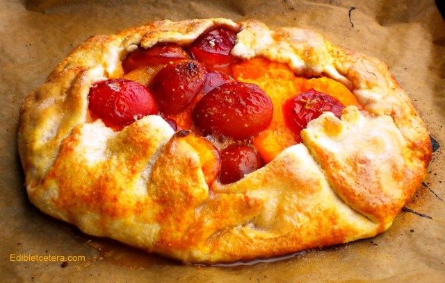 Plum & Apricot Galette