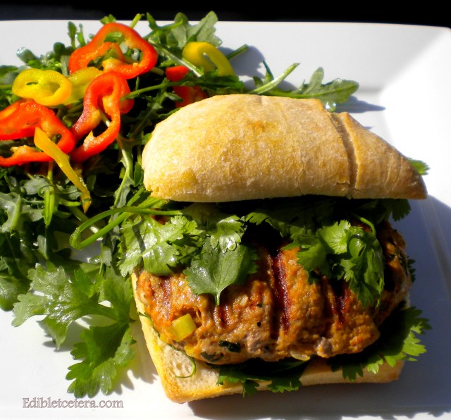 Asian-Spiced Turkey Burger