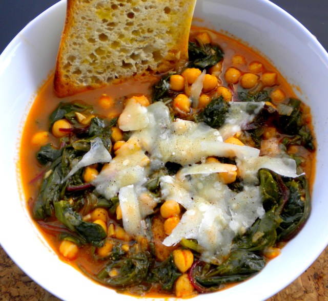 Tuscan Chickpea Stew with Chard