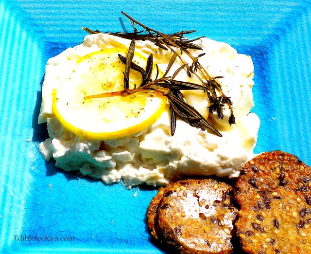 Baked Feta with Lemon, Herbs & Garlic