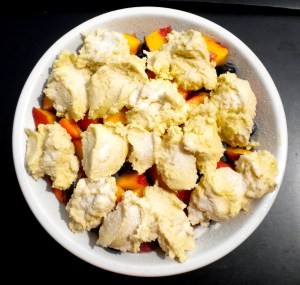 Peach & Blueberry Cobbler 002