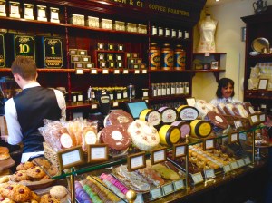 The shop at the entrance to Bettys Tea Room, York
