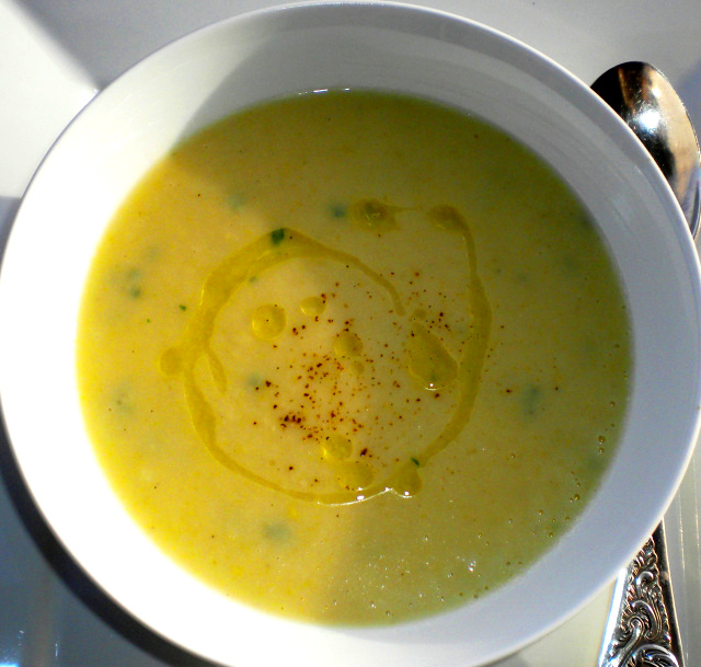 Truffled Parsnip, Leek & Potato Soup