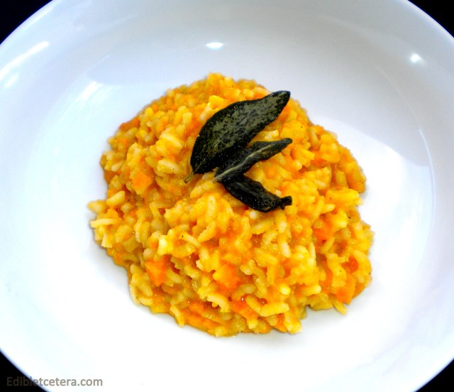 Butternut Squash Risotto with Sage