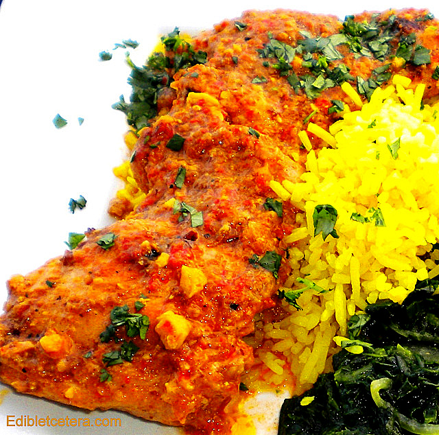 Chicken in a Sweet Red Pepper Sauce