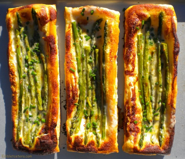 Asparagus Tart with Parmesan & Lemon