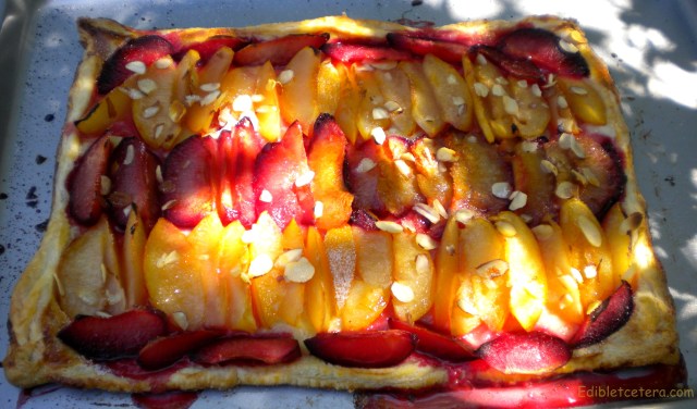 A Very Easy Fruit & Almond Tart