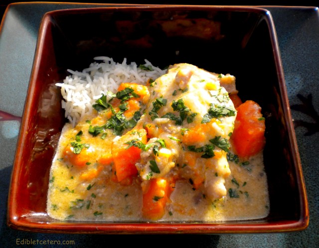 Chicken & Sweet Potatoes in Coconut Milk