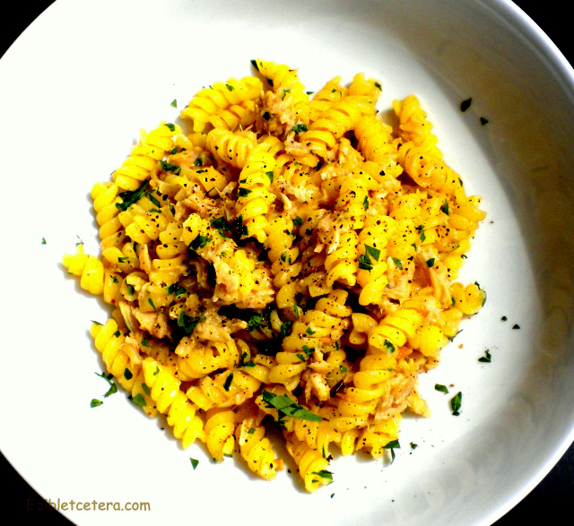 Pasta with Tuna & Anchovies