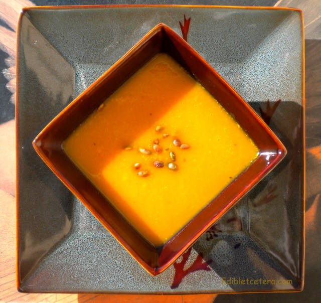 Sweet Potato, Ginger & Butternut Squash Soup